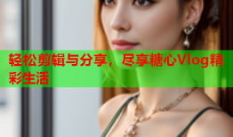 轻松剪辑与分享，尽享糖心Vlog精彩生活