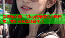 微醺糖心颜，Vlog记录你的心动日常，零距离分享精彩生活