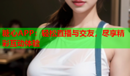 糖心APP：轻松直播与交友，尽享精彩互动体验