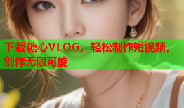 下载糖心VLOG，轻松制作短视频，创作无限可能