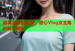 甜美清新的司雨，糖心Vlog女主角的魅力揭秘