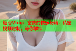 糖心Vlog：富婆的快乐秘籍，私密视频定制，等你解锁