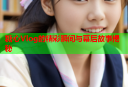 糖心Vlog的精彩瞬间与幕后故事揭秘