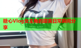 糖心Vlog女主角的甜美日常瞬间分享