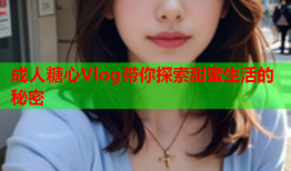 成人糖心Vlog带你探索甜蜜生活的秘密