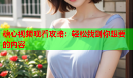 糖心视频观看攻略：轻松找到你想要的内容