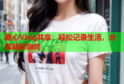 糖心Vlog共享：轻松记录生活，分享精彩瞬间