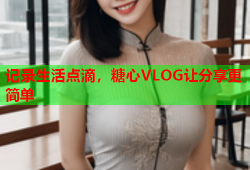 记录生活点滴，糖心VLOG让分享更简单