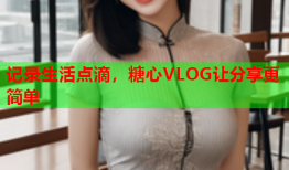 记录生活点滴，糖心VLOG让分享更简单