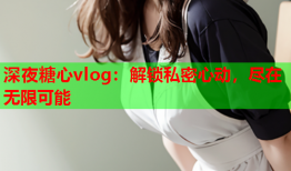 深夜糖心vlog：解锁私密心动，尽在无限可能