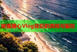 揭露糖心Vlog背后的真相与骗局