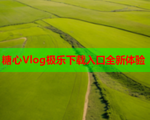 糖心Vlog极乐下载入口全新体验