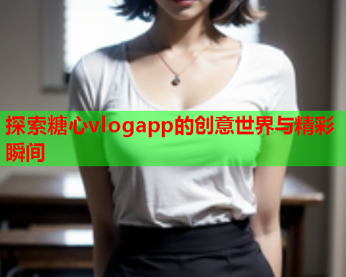 探索糖心vlogapp的创意世界与精彩瞬间