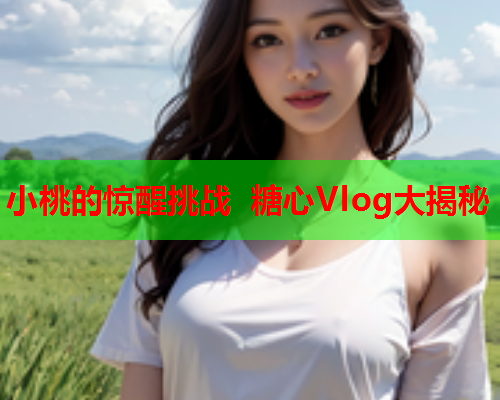 小桃的惊醒挑战 糖心Vlog大揭秘