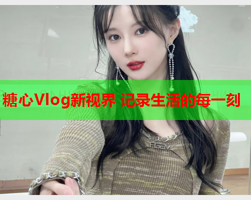 糖心Vlog新视界 记录生活的每一刻